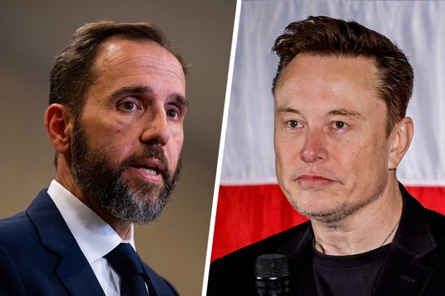 Jack Smith; Elon Musk.