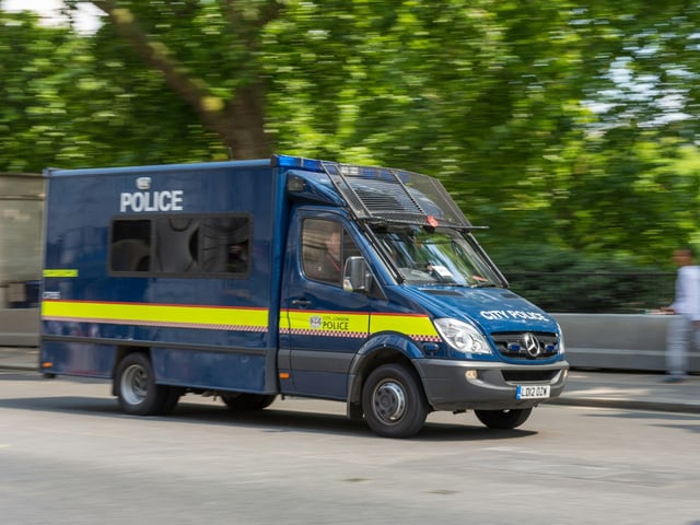 Police Van, UK