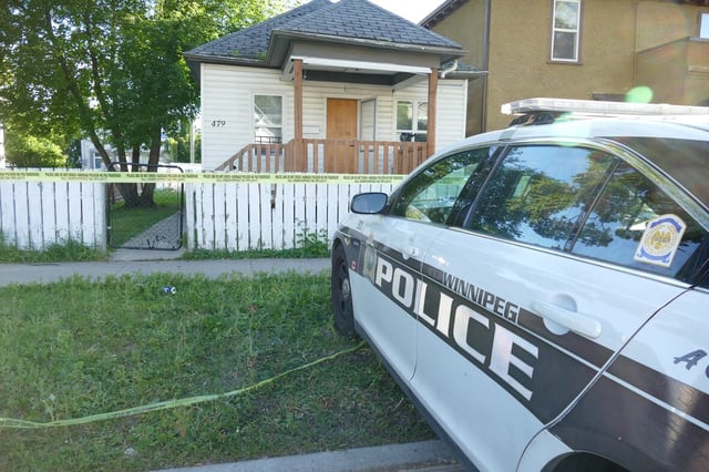 Police scene redwood ave