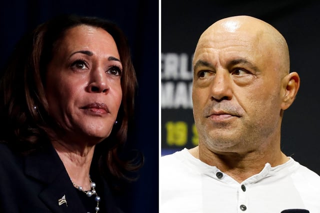 Kamala Harris, Joe Rogan