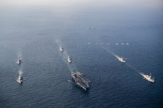U.S. Conducts Exercise with East Asian Allies