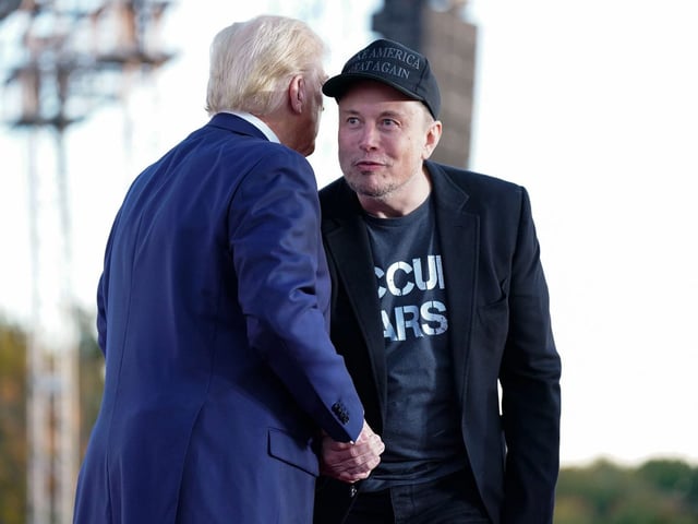 Musk, who appeared at a Trump rally in Butler, has spent nearly $10 million boosting the GOP in House races.