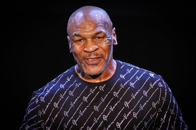 Mike Tyson on March 6, 2020, in Atlantic City, N.J.
