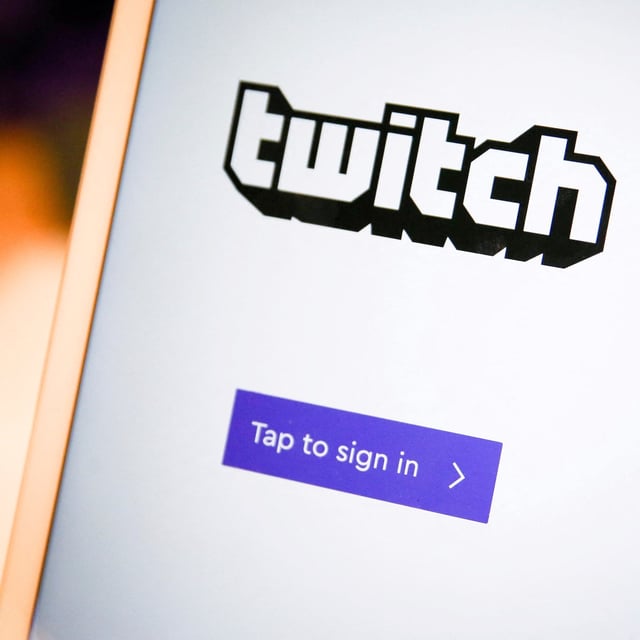 FILE PHOTO: A twitch sign-in screen is seen at the offices of Twitch Interactive Inc, a social video platform and gaming community owned by Amazon, in San Francisco, California, U.S., March 6, 2017.  REUTERS/Elijah Nouvelage/File Photo