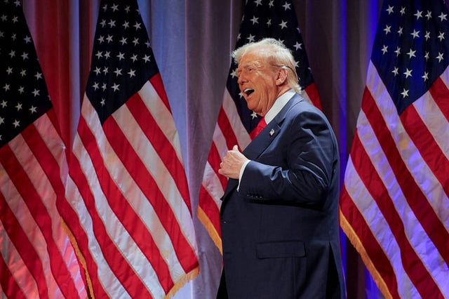 Donald Trump à Washington, le 13 novembre 2024.