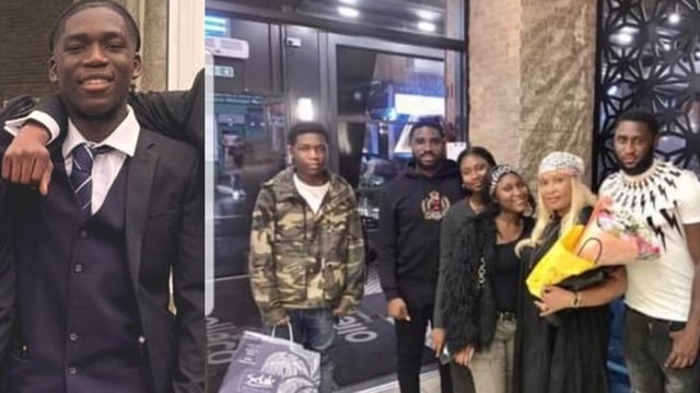 Marcus Fakana met the girl in the hotel where he was staying with his family, right