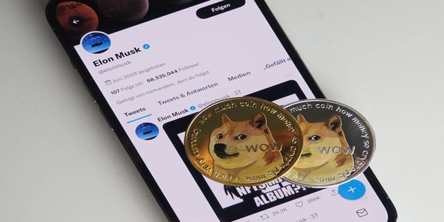 doge dogecoin elon musk bitcoin meme coins twitter X