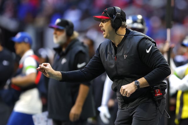 Atlanta Falcons head coach Arthur Smith