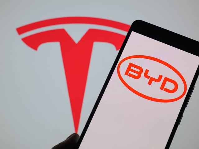 BYD Tesla
