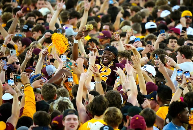 Will Arizona State football fans be celebrating a Big 12 championship game berth this weekend?