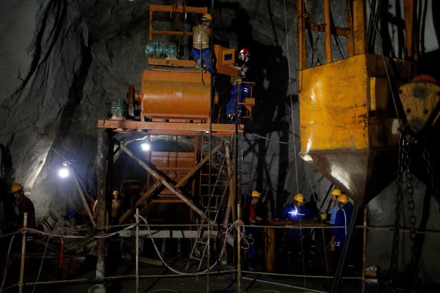 China gold mine