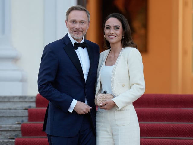 Christian Lindner und Franca Lehfeldt werden im Frühjahr 2025 erstmals Eltern.