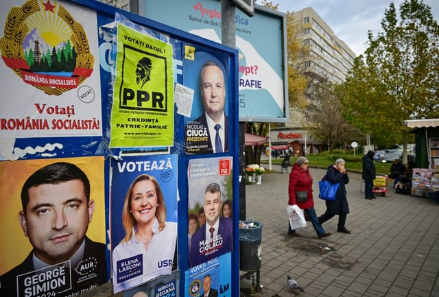 Romania has been gripped by chaos after a top court ordered a recount of the first round of the presidential ballot