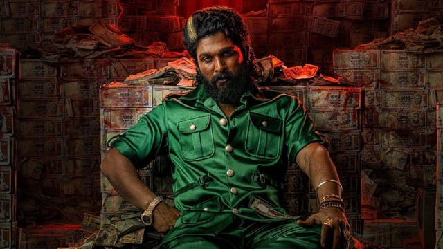 Allu Arjun plays Pushpa Raj in Pushpa 2: The Rule.