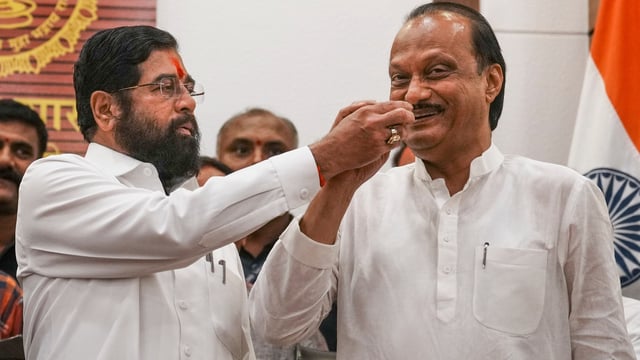 Eknath Shinde's Shiv Sena and Ajit Pawar's NCP are a part of the BJP-led Mahayuti alliance in Maharashtra. 