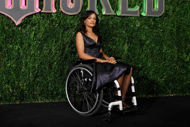 Marissa Bode attends the NYC premiere of "Wicked" at Museum of Modern Art on November 14, 2024 in New York City.