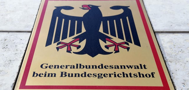 In Karlsruhe, Baden-Württemberg, hat der Bundesgerichtshof seinen Sitz, er ordnete die Festnahme per Haftbefehl an