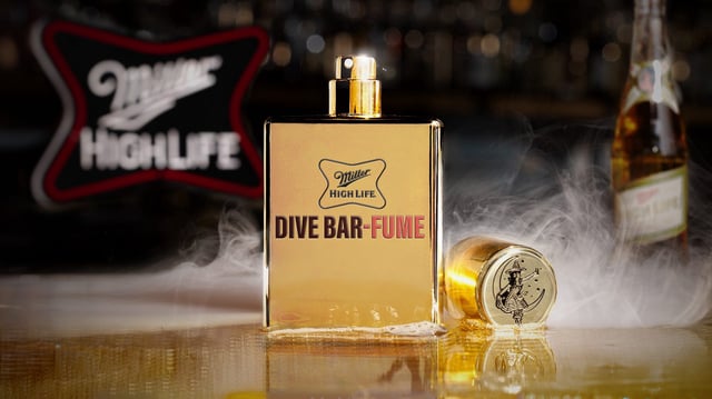 For the holidays, Miller High Life is releasing Dive Bar-Fume for a limited time.
