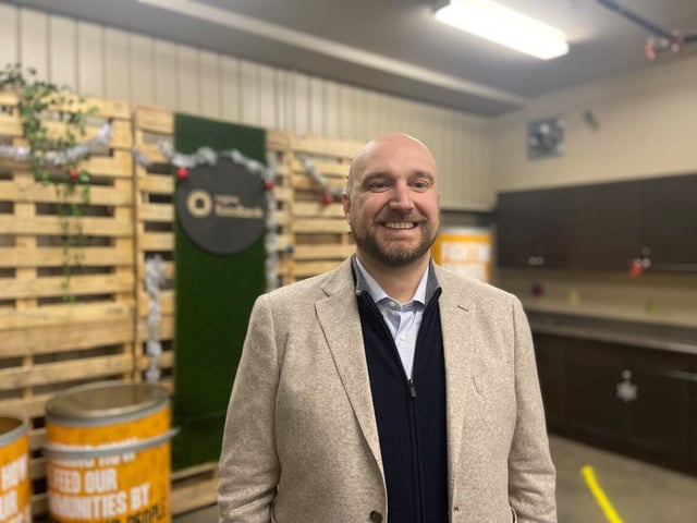 John Bailey, CEO of Regina Food Bank
