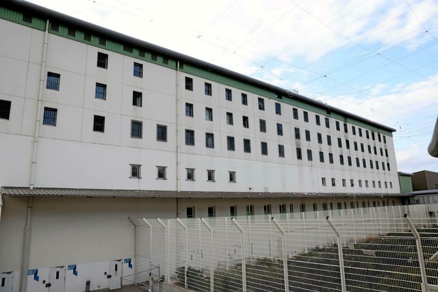 La prison des Baumettes, à Marseille.
