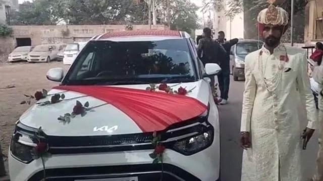 Groom Deepak Kumar returned to Jalandhar from Dubai a month ago to marry Manpreet Kaur, who he had been talking to on Instagram for three years, but had never met.