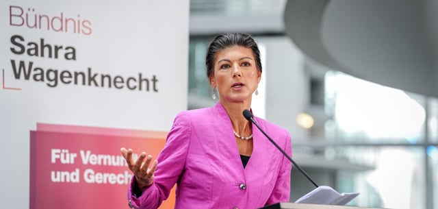 BSW-Gründerin Sahra Wagenknecht