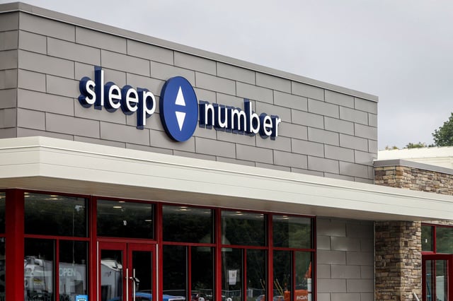 The Sleep Number in Poughkeepsie, N.Y., on Sept. 9, 2021.