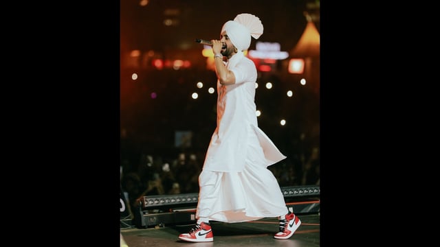 The 40-year-old is set to perform at the Sector-34 Exhibition Ground on December 14 as part of his “Dil-Luminati India” Tour. (HT)