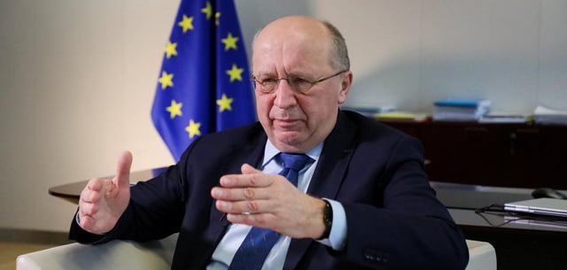 Seit dem 1. Dezember Verteidigungskommissar der EU: Andrius Kubilius