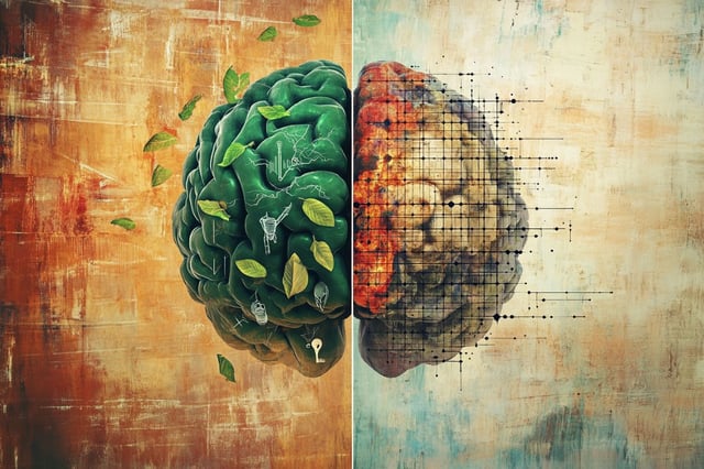 The researchers found that diabetes, stroke, cerebral small vessel disease, and inflammation were linked to brains with an older appearance, whereas a healthy lifestyle involving regular exercise could be linked to brains of a younger appearance. Credit: Neuroscience News