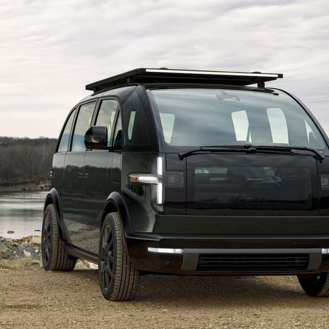 A Canoo lifestyle vehicle.