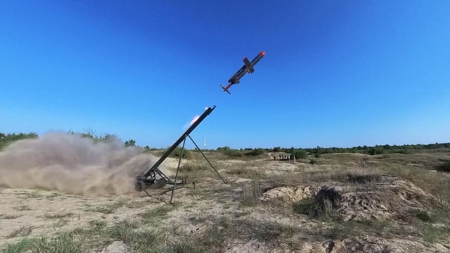 Trembita is a Ukrainian surface-to-surface cruise missile manufactured by PARS.