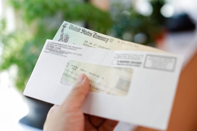 Some taxpayers will receive checks totaling up to $1,400 in the coming weeks.