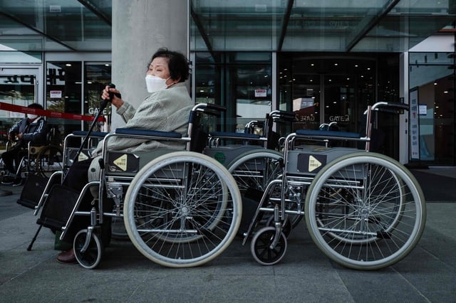 There is an urgent need in South Korea for new policies to manage demographic shifts, as the country has been classified as a ‘super-aged’ society. Photo: AFP
