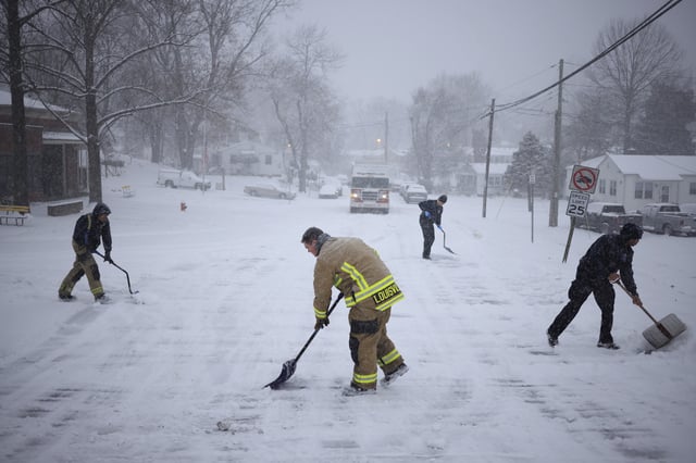 US snow