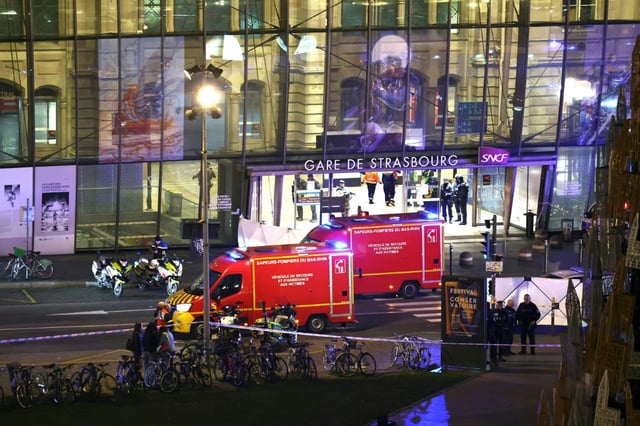 'The tram set off again at full speed towards the station,' one passenger said