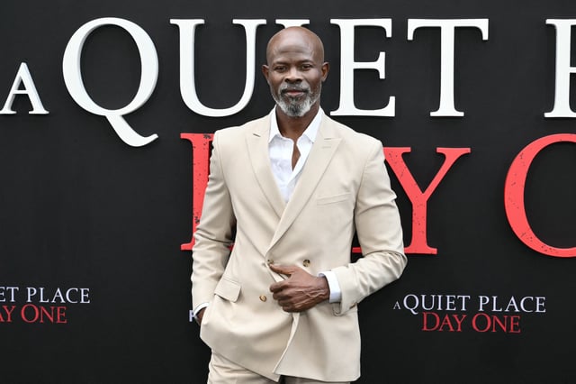 Djimon Hounsou attends the premiere of "A Quiet Place: Day One" on June 26, 2024.