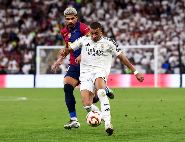 Mbappé s’est démené. En vain. 