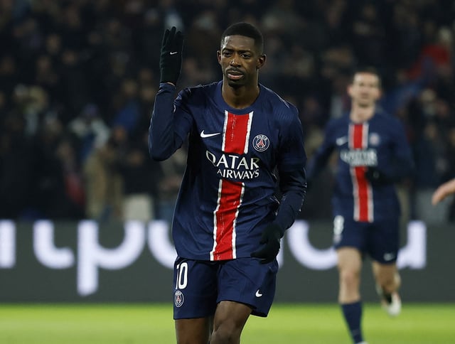 Dembélé, deux fois buteur.