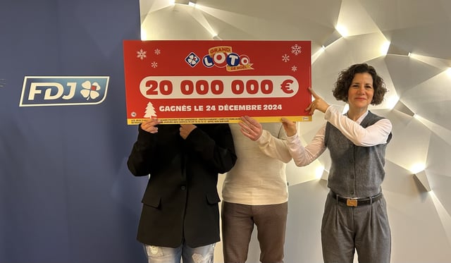 Loto : Ce couple a vécu un miracle de Noël en empochant 20 millions d’euros