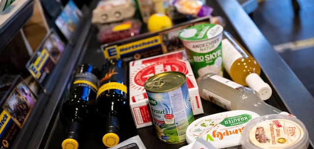 Nahrungsmittel wurden vergangenes Jahr im Schnitt 1,4 Prozent teurer