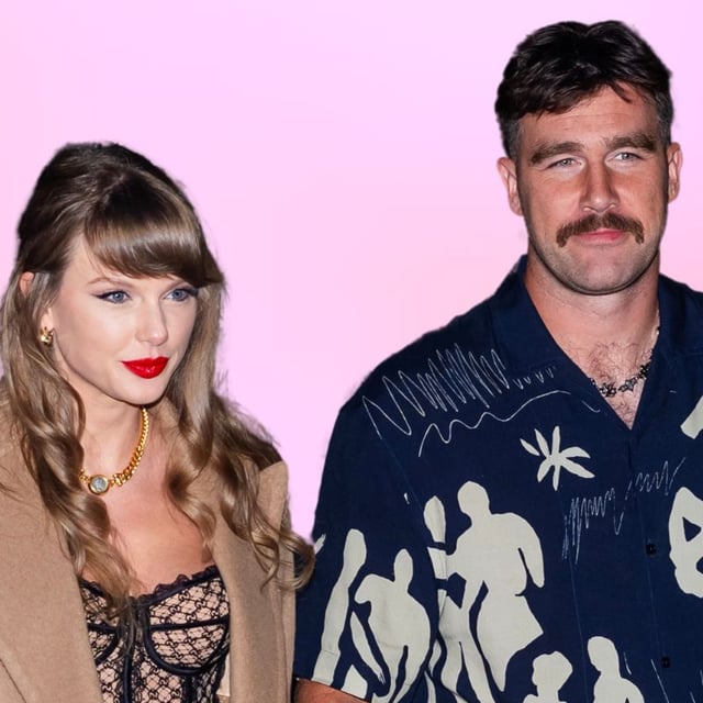 Taylor Swift and Travis Kelce are seen in SoHo on October 11, 2024 in New York City. Fans think Swift distracted Kelce when he was filming an episode of his podcast.