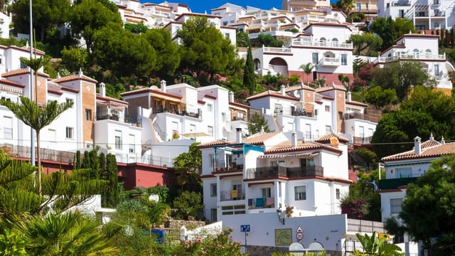Soaring property prices and a lack of housing has angered residents in Spain
