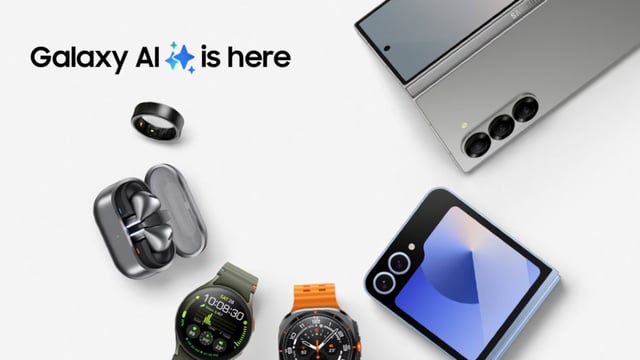 Samsung's current flagship and foldable smartphones also support some Galaxy AI features