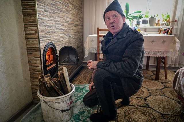Valera Alexandru Sava is eager for Moscow to turn the gas taps back on in his Moldovan village
