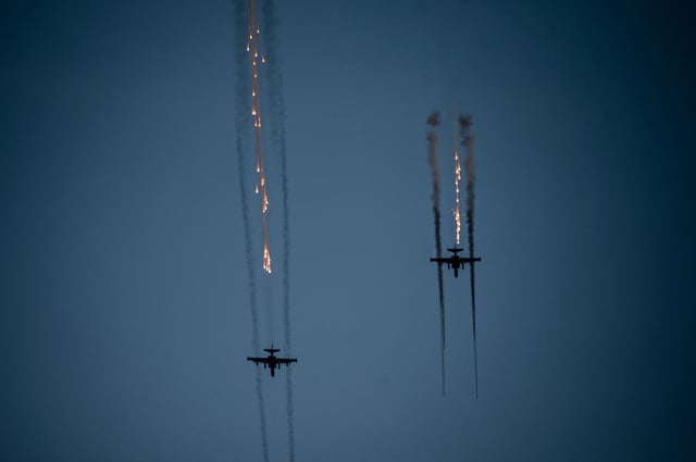 Russian Su-25 fighter jets
