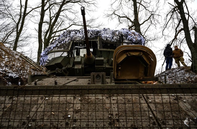 Ukrainian Army soldiers
