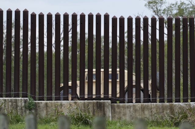 Border Wall, Brownsville, Texas