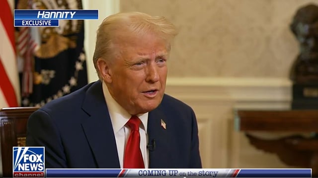 President Trump labelled the Biden administration’s border policies a “gross miscarriage of common sense”