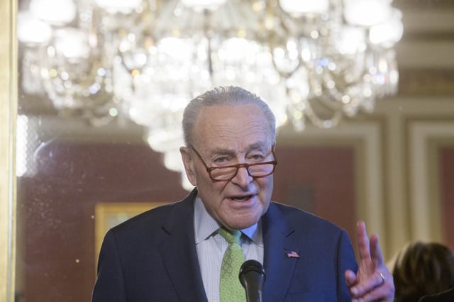 Senate Minority Leader Chuck Schumer